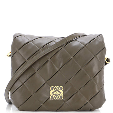 Loewe Goya Puffer Bag Pleated Leather