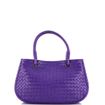 Bottega Veneta Open Shopping Tote Intrecciato Nappa Small