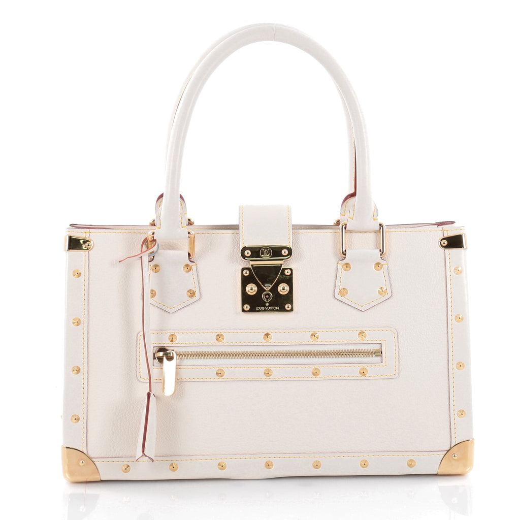 Buy Louis Vuitton Suhali Le Fabuleux Handbag Leather White 2138805