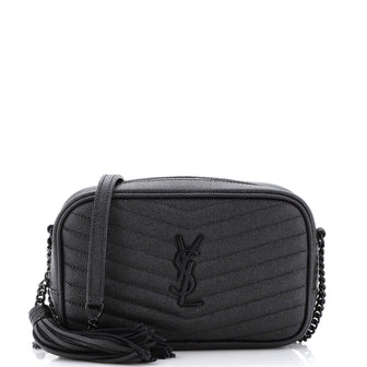 Saint Laurent Lou Camera Bag Matelasse Chevron Leather Mini