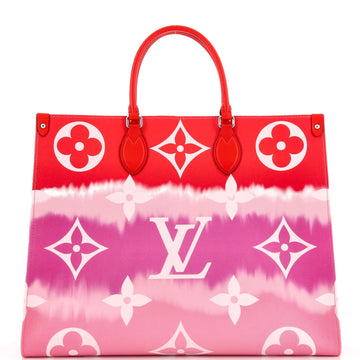 Louis Vuitton OnTheGo Tote Limited Edition Escale Monogram Giant GM