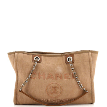 Chanel Deauville Tote Canvas Small
