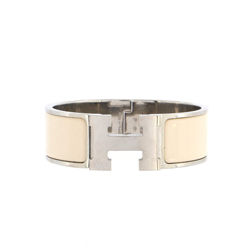 Hermes Clic H Bracelet Enamel Wide