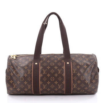 Louis Vuitton Beaubourg Sporty Duffle Bag Monogram Canvas Brown