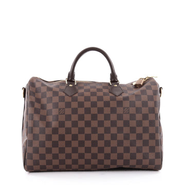 Louis Vuitton Speedy Bandouliere Bag Damier 35 Brown 2140301