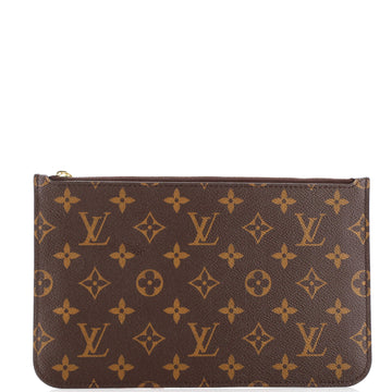 Louis Vuitton Neverfull Pochette Monogram Canvas Large