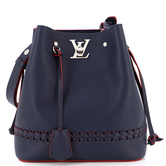 Louis Vuitton Lockme Bucket Bag Braided Leather