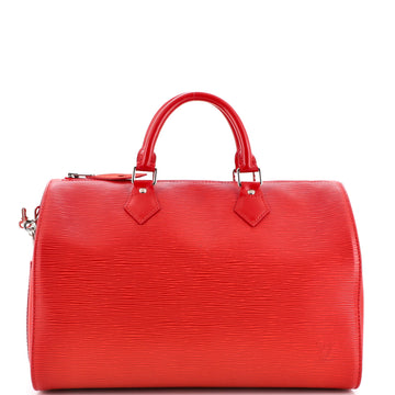 Louis Vuitton Speedy Handbag Epi Leather 30