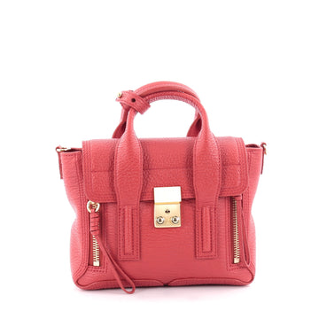 3.1 Phillip Lim Pashli Satchel Leather Mini Red 2141702