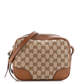 Gucci Bree Disco Crossbody Bag (Outlet) GG Canvas Mini