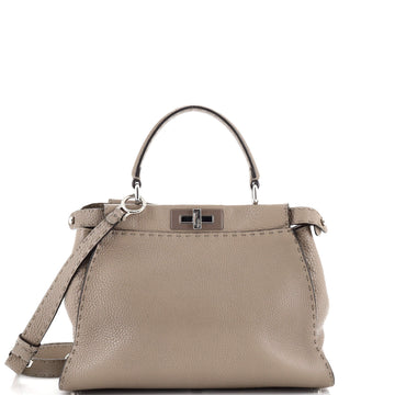 Fendi Selleria Peekaboo Bag Leather Medium