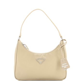 Prada Re-Edition 2005 Hobo Tessuto with Saffiano Leather Mini