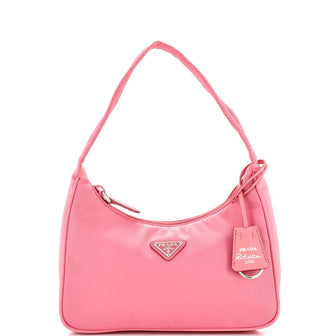 Prada Re-Edition 2000 Hobo Tessuto Mini