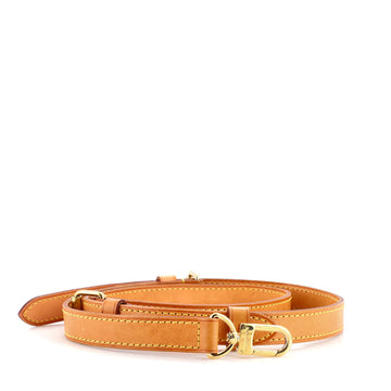 Louis Vuitton Adjustable Shoulder Strap Vachetta Leather 20mm