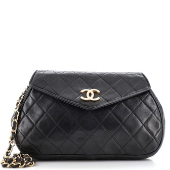 Chanel Vintage Flap Bag Quilted Lambskin Medium