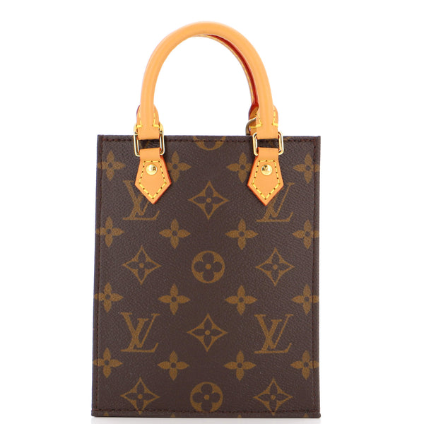 Shop Louis Vuitton PETIT SAC PLAT 2023-24FW Unisex A4 Leather Logo Totes  (Sac plat NV, M46679) by Mikrie