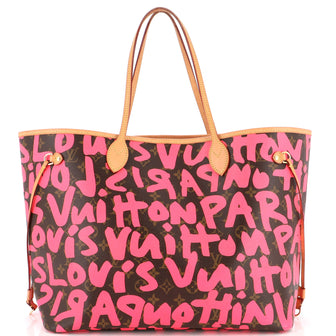 Louis Vuitton Neverfull Tote Limited Edition Monogram Graffiti GM