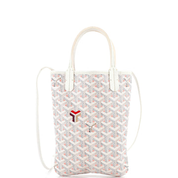 Goyard Poitiers Tote Claire Voie Coated Canvas Mini