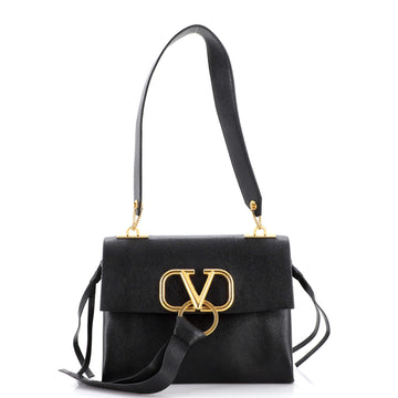 Valentino Garavani VRing Shoulder Bag Leather Small