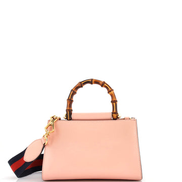 Gucci Nymphaea Top Handle Bag Leather Mini