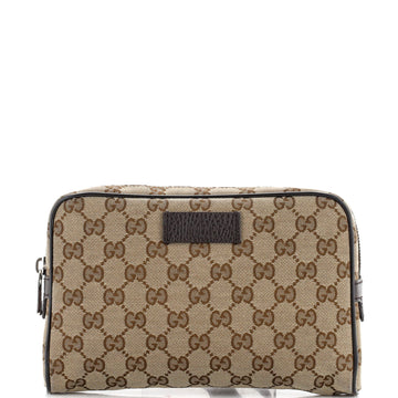 Gucci Waist Belt Bag (Outlet) GG Canvas Small