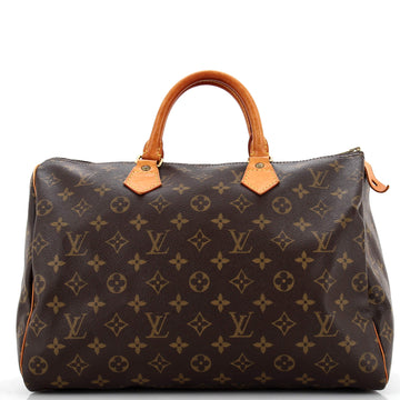 Louis Vuitton Speedy Handbag Monogram Canvas 35