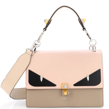 Fendi Monster Kan I Bag Leather Medium