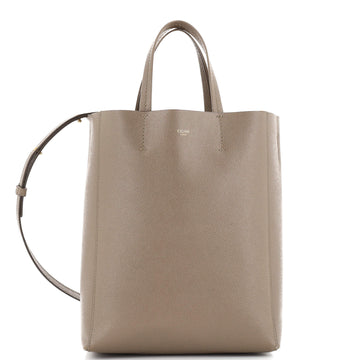 Celine Vertical Cabas Tote Grained Calfskin Small