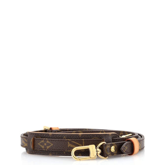 Louis Vuitton Adjustable Shoulder Strap Monogram Canvas 16mm