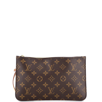 Louis Vuitton Neverfull Pochette Monogram Canvas Large