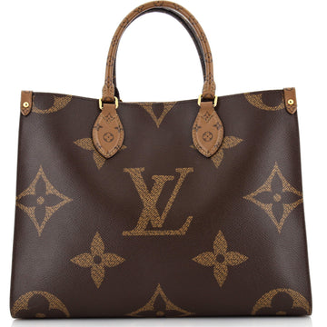 Louis Vuitton OnTheGo Tote Reverse Monogram Giant MM