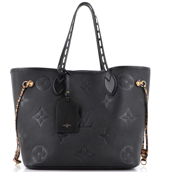 Louis Vuitton Neverfull NM Tote Wild at Heart Monogram Empreinte Giant MM