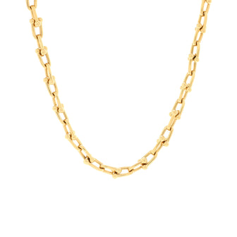Tiffany & Co. HardWear Link Necklace 18K Yellow Gold Small