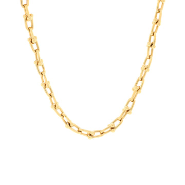 Tiffany & Co. HardWear Link Necklace 18K Yellow Gold Small