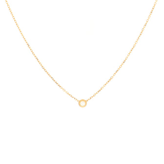 Cartier Cartier D'Amour Pendant Necklace 18K Yellow Gold and Diamond XS