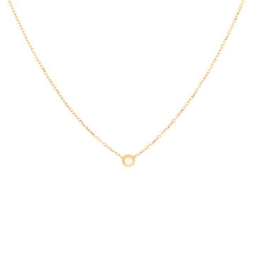 Cartier Cartier D'Amour Pendant Necklace 18K Yellow Gold and Diamond XS