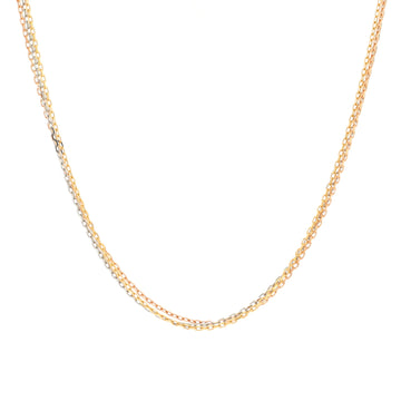 Cartier Trinity Chain Necklace 18K Tricolor Gold
