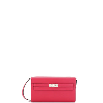 Hermes Kelly To Go Wallet Verso Epsom