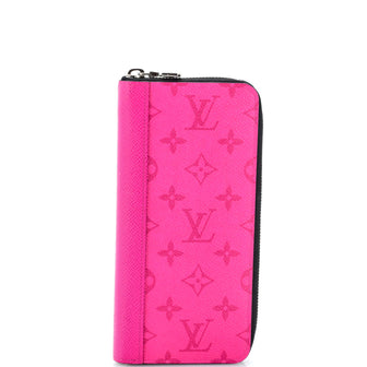 Louis Vuitton Zippy Wallet Monogram Taigarama Vertical