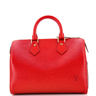 Louis Vuitton Speedy Handbag Epi Leather 25