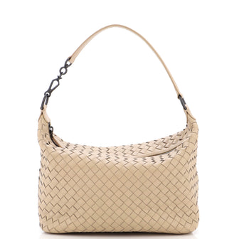 Bottega Veneta Zip Hobo Intrecciato Nappa Small