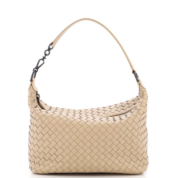 Bottega Veneta Zip Hobo Intrecciato Nappa Small