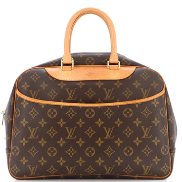 Louis Vuitton Deauville Handbag Monogram Canvas