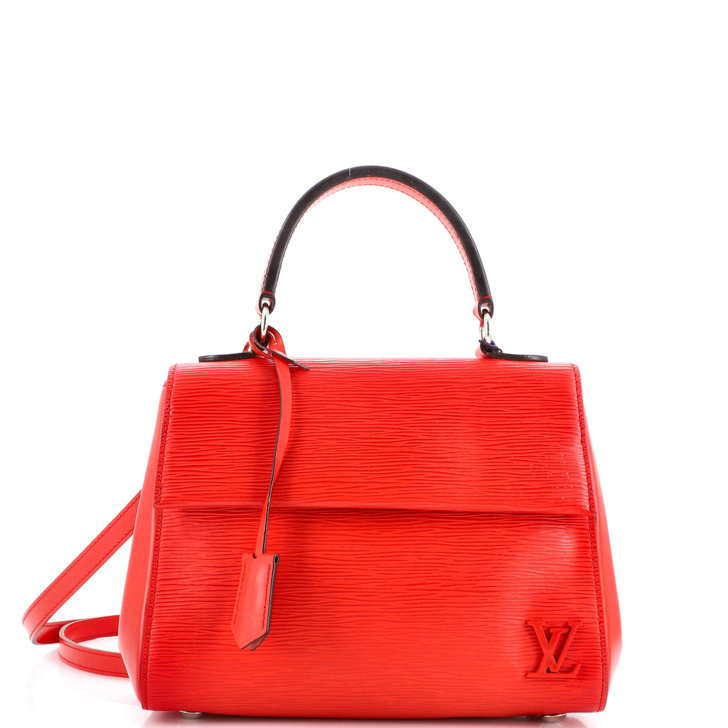 Red Louis Vuitton Epi Cluny Bag