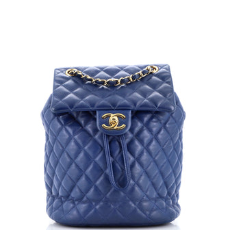 Chanel Urban Spirit Backpack Quilted Calfskin Small