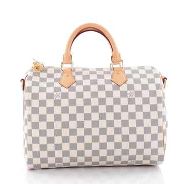 Louis Vuitton Speedy Bandouliere Bag Damier 30 White 2145002