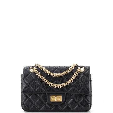 Chanel Reissue 2.55 Flap Bag Quilted Aged Calfskin Mini
