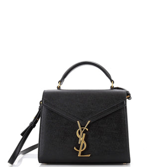 Saint Laurent Cassandra Top Handle Bag Leather Mini