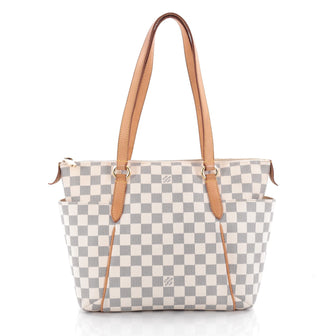 Louis Vuitton Totally Handbag Damier PM White 2145501
