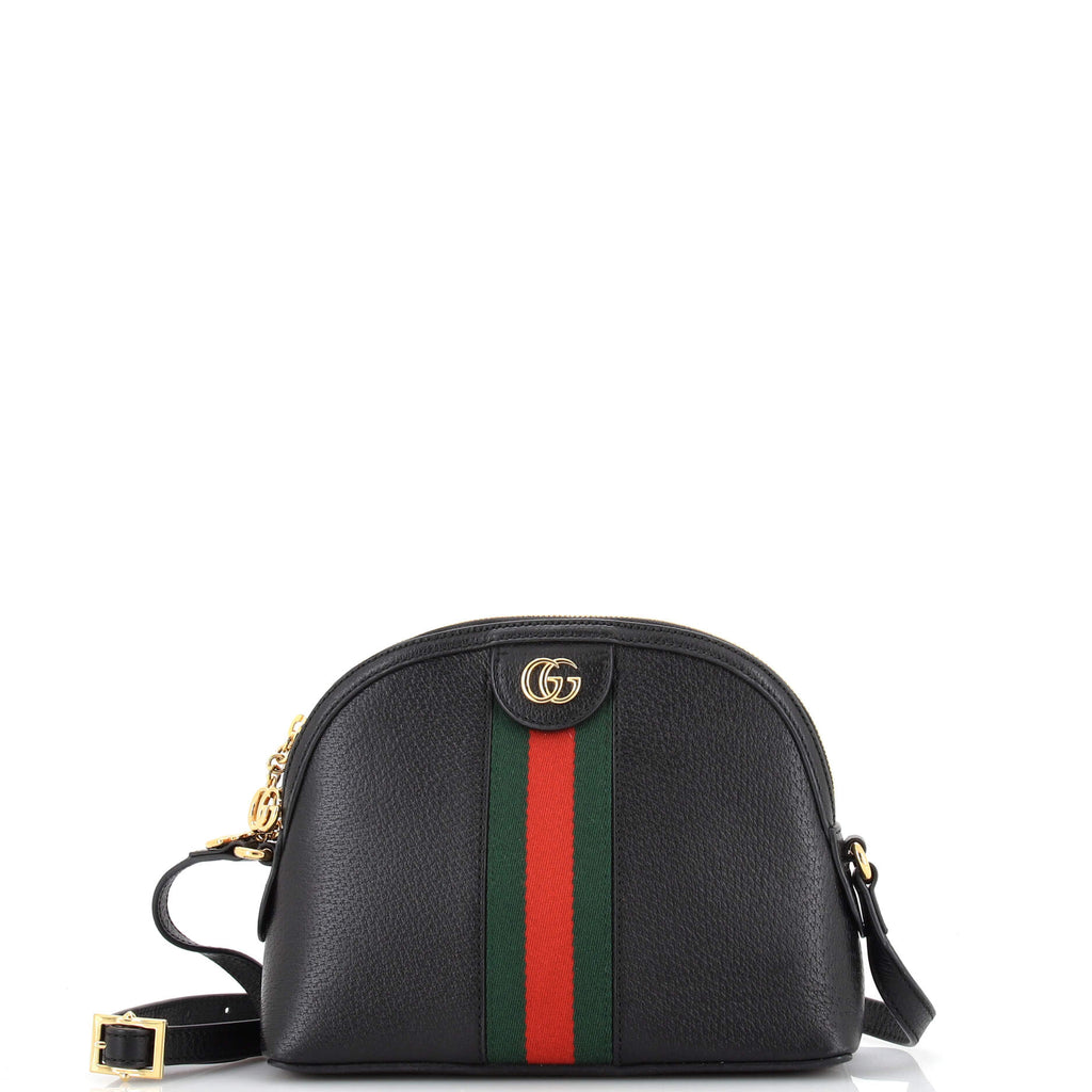 Gucci Leather Ophidia Dome Small Shoulder Bag (SHF-21534) – LuxeDH